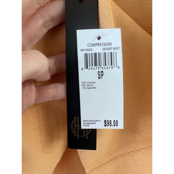 NWT House of Harlow 1960 Revolve Compression Knit Crop Tank Size S Desert Mist - Picture 5 of 6